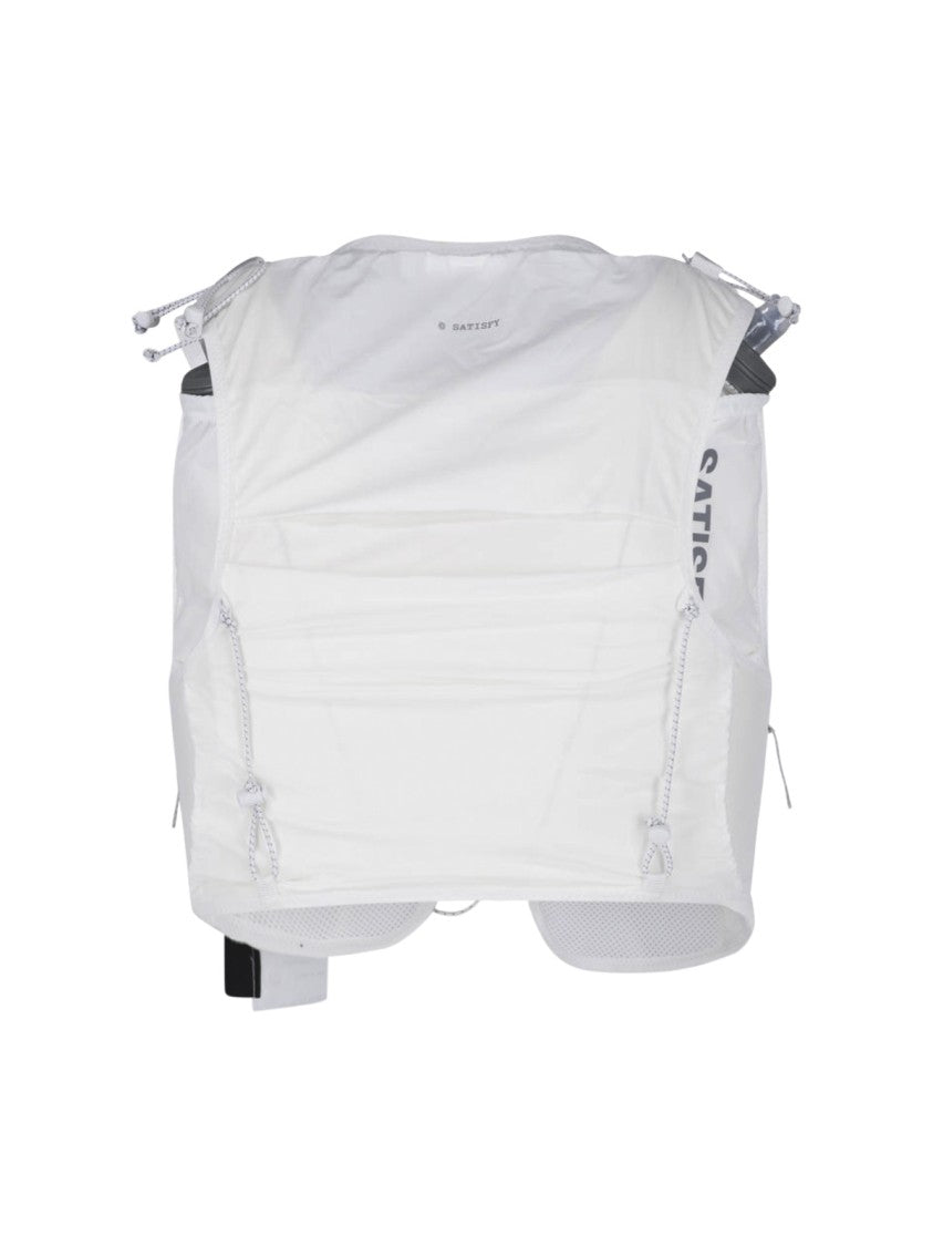 Satisfy Lightweight Sleeveless Vest With Multiple Zippered Pockets