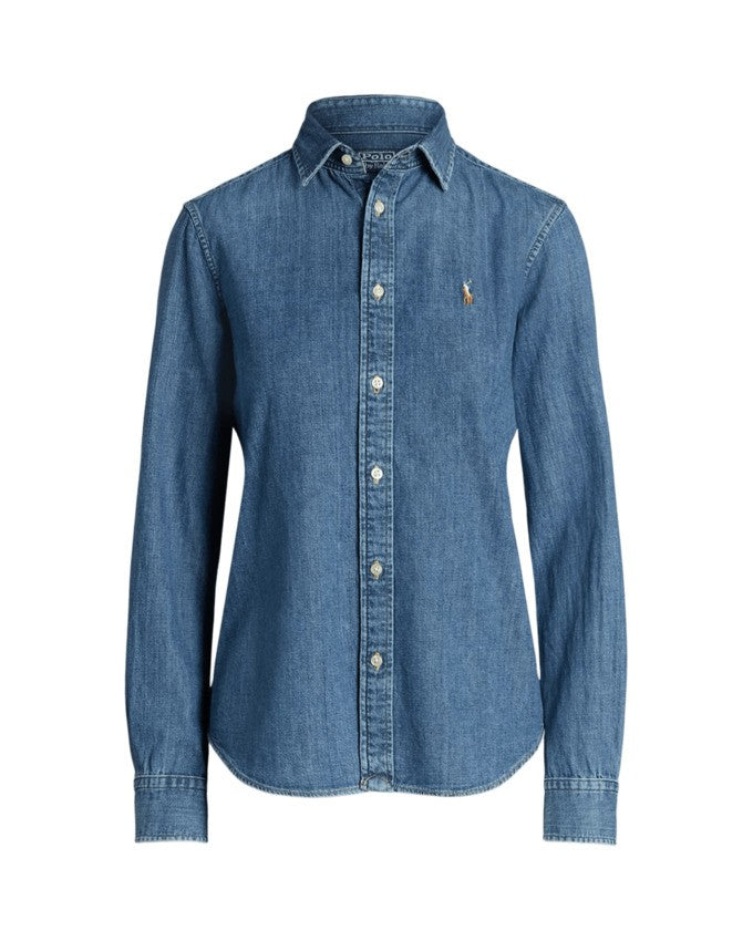 Polo Ralph Lauren Denim Shirt With Hand-Sanded Finish