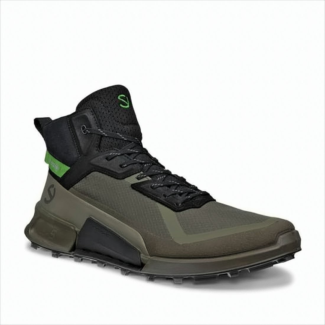 Ecco High-Top Sneakers With Gore-Tex And Leather Construction