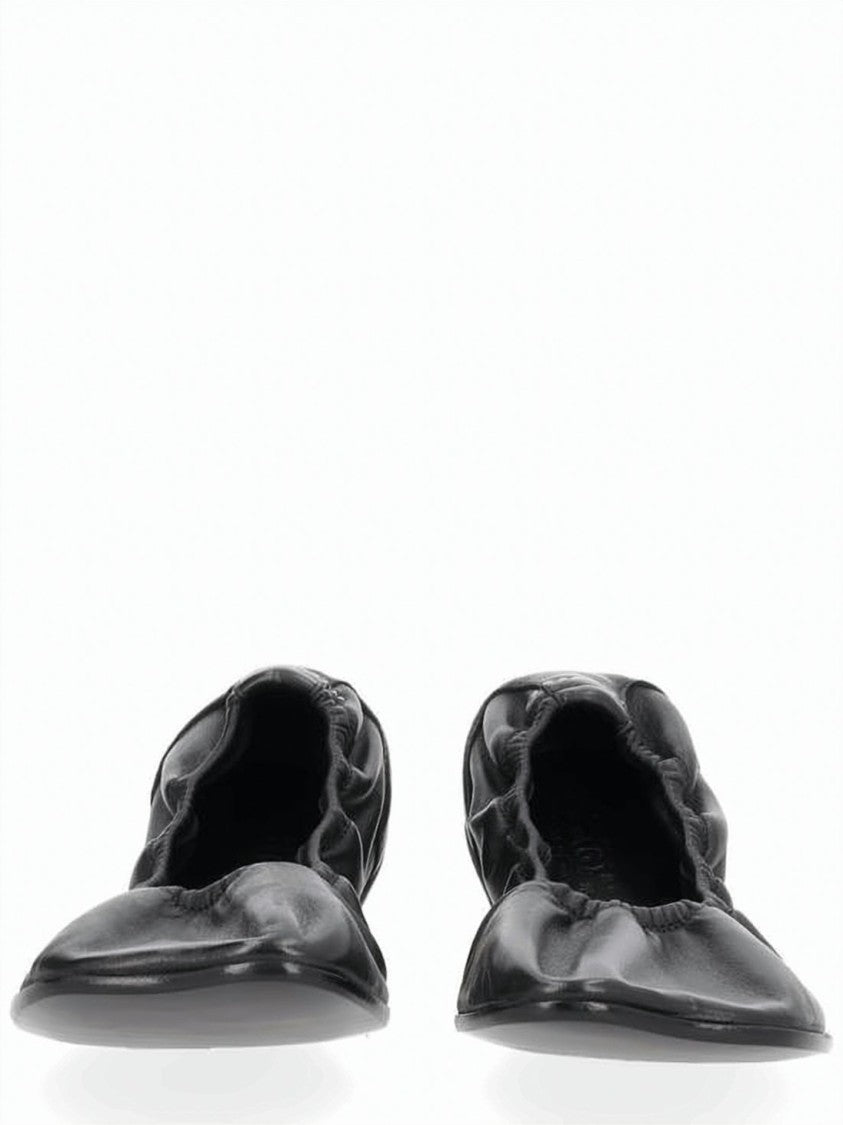Mm6 By Maison Margiela Elongated Square Toe Flats