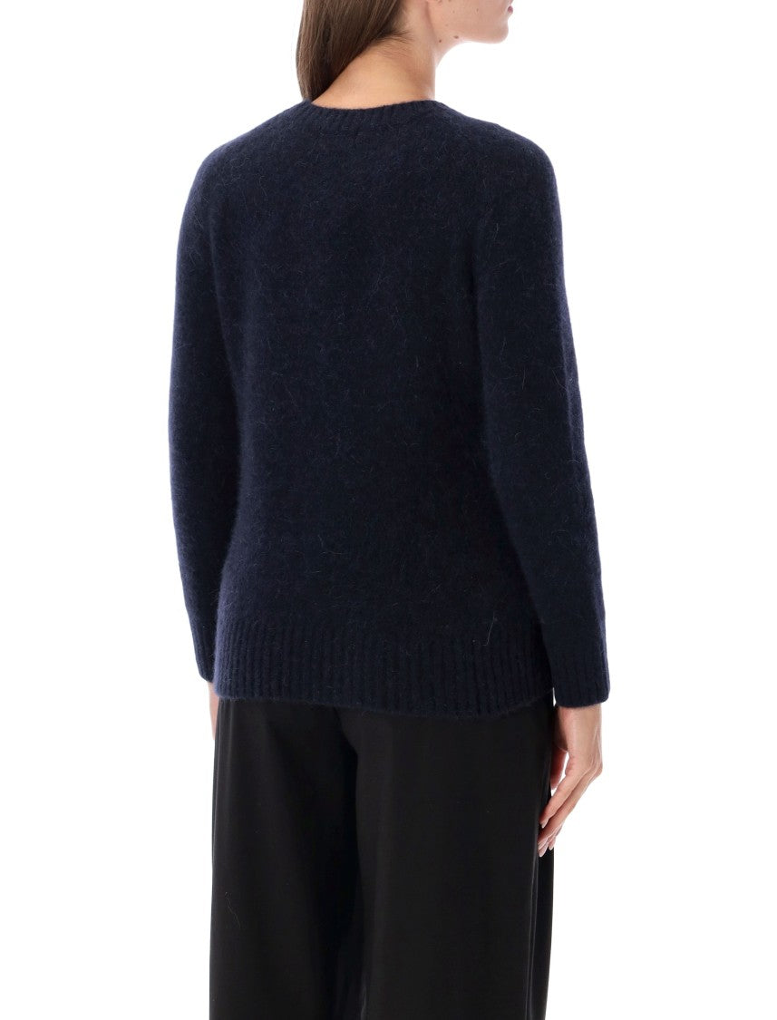 Soeur Soft Knit Sweater With Hammer Seam Construction