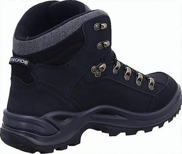 Lowa Rugged Nubuck Hiking Boots With Vibram Sole