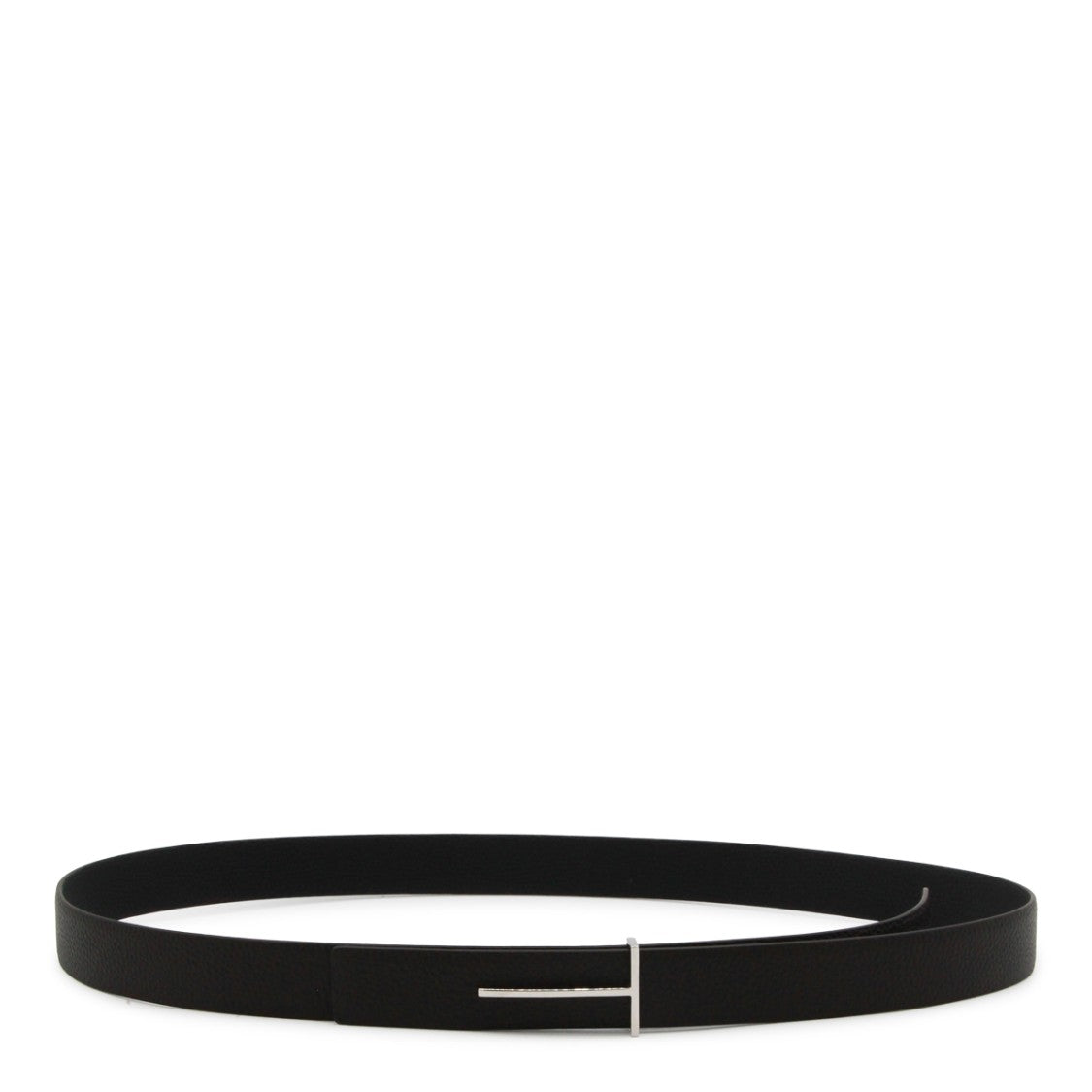 Tom Ford Brown Leather Reversible Belt