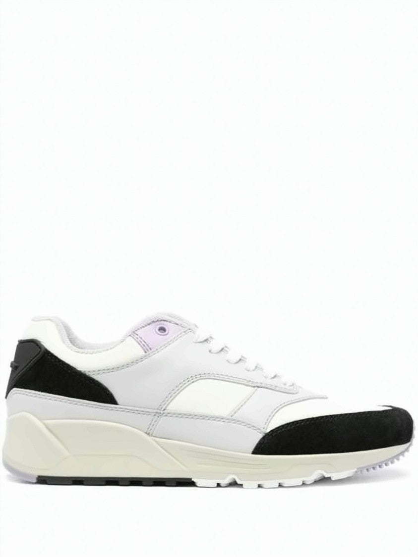 Saint Laurent Sleek Sneakers With Nylon And Calf Leather Upper