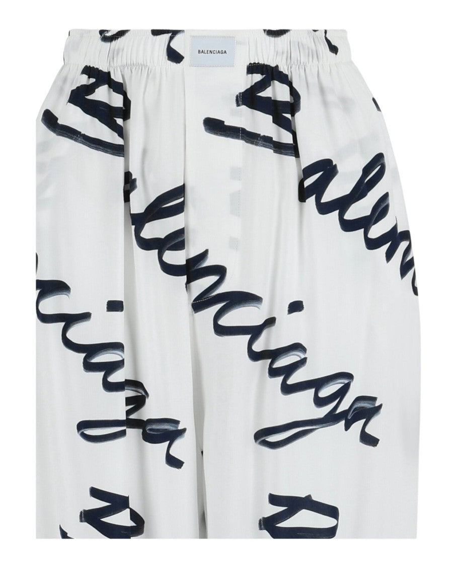 Balenciaga Scribble Pyjama Pants
