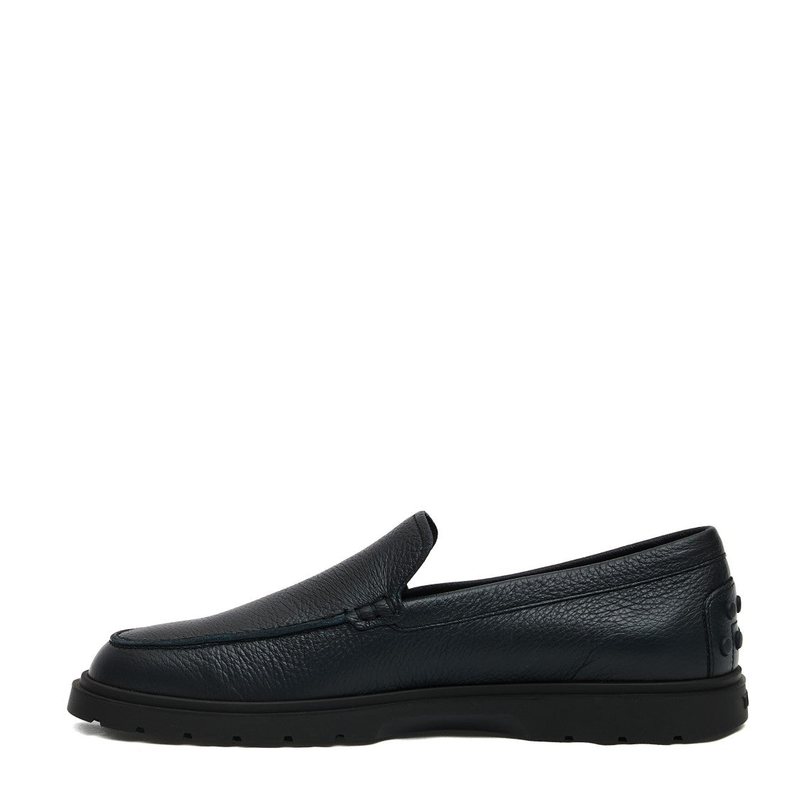 Tod's Moccasin Blue Leather Hybrid Bottom