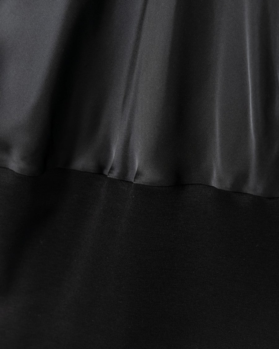 Rick Owens Draped Black Cylinder Top