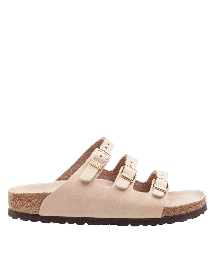Birkenstock Florida Sandal In Sand Leather