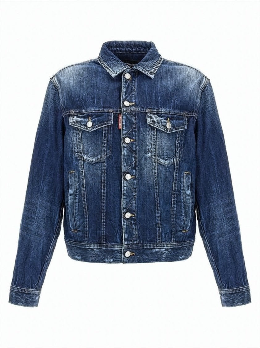 Dsquared2 Classic Blue Denim Jacket