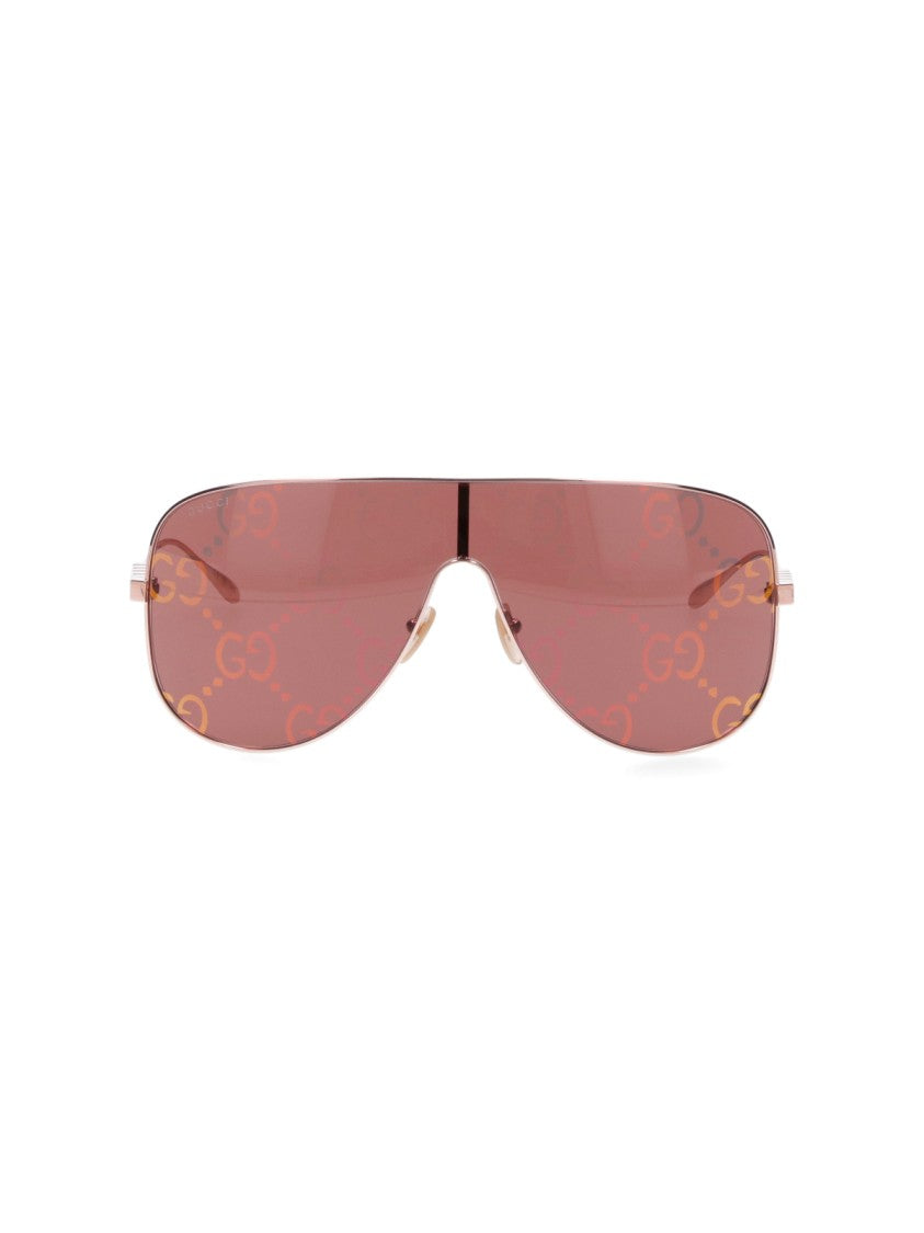 Gucci Visor Sunglasses – Rose Gold
