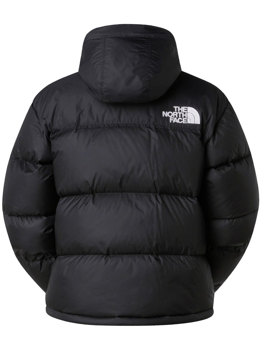 The North Face Black Retro Nuptse Cropped Puffer Duvet