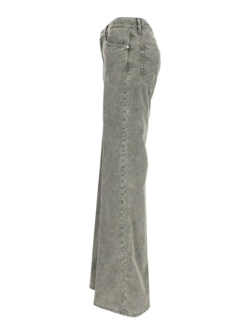 Dondup Wide-Leg High Waist Amber Pants