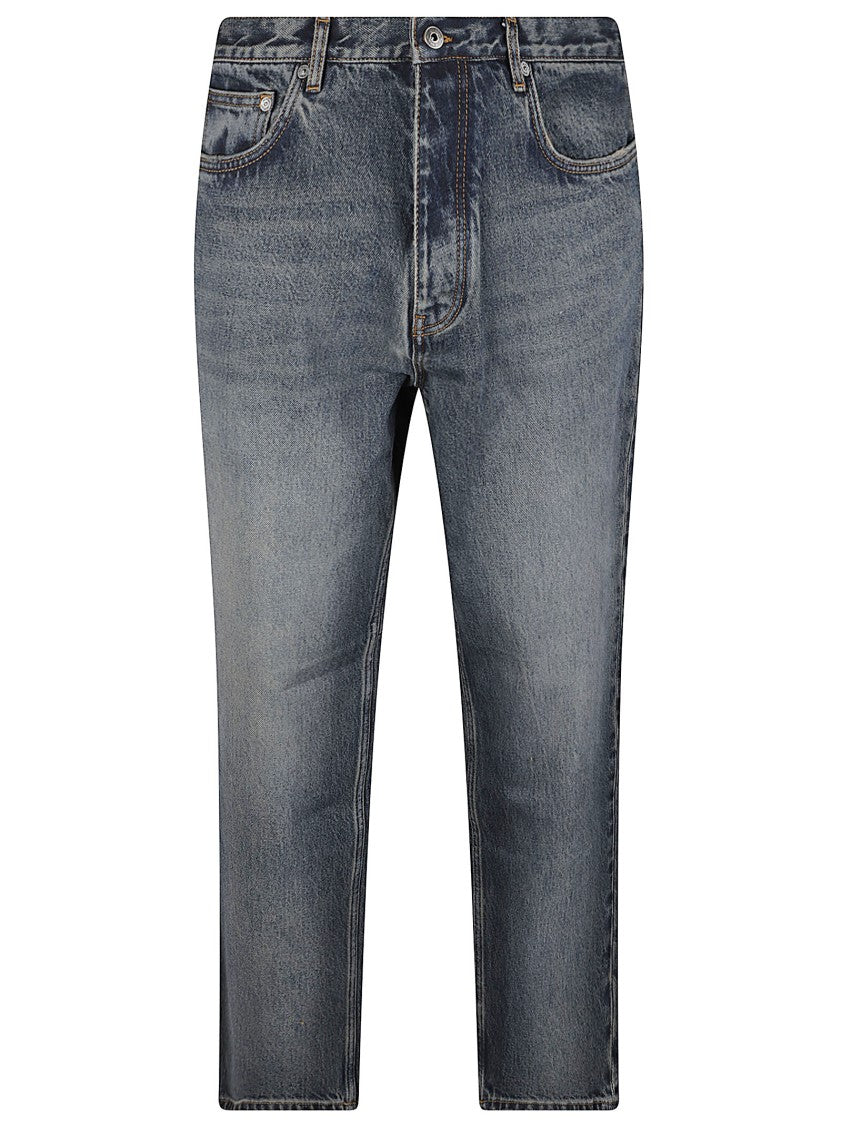 Off-White Half Arrow Tapered Cotton Jeans
