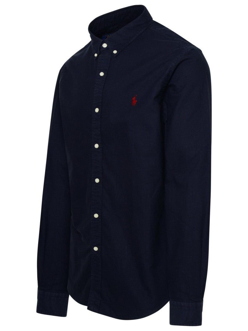 Polo Ralph Lauren Blue Cotton Shirt