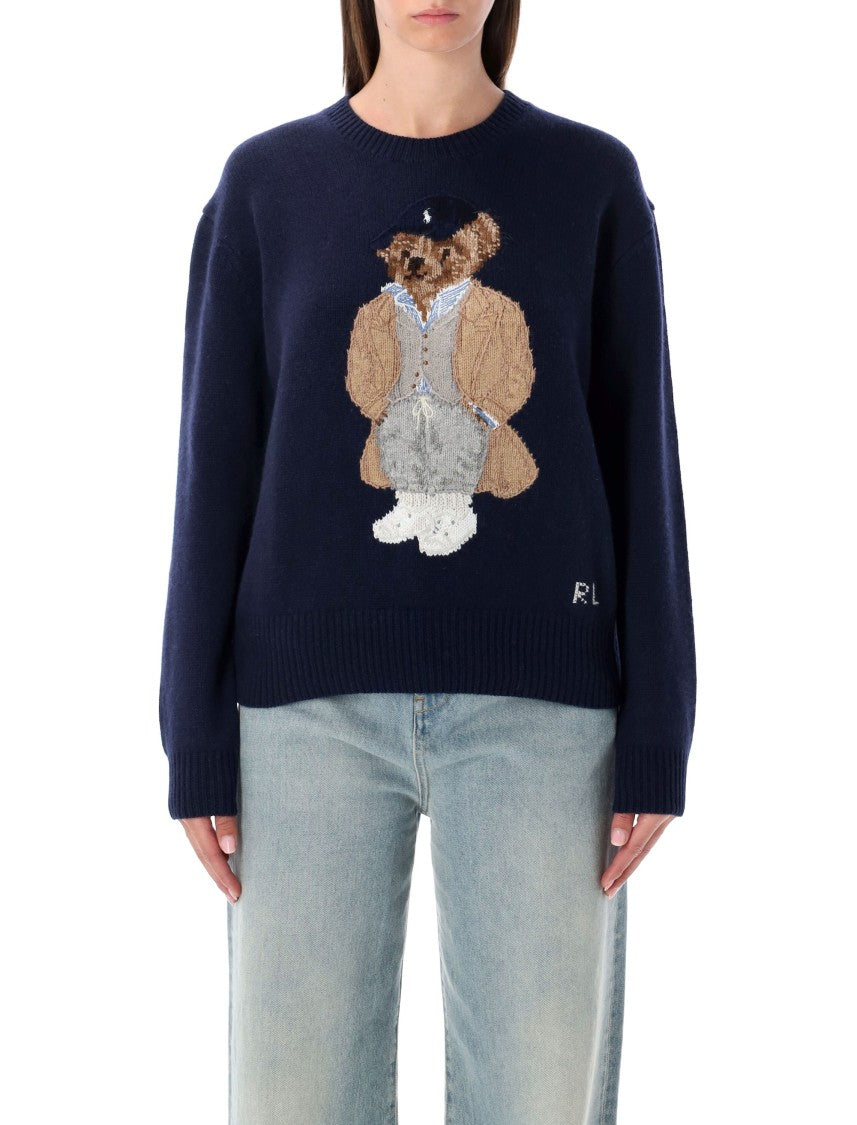 Polo Ralph Lauren Polo Bear Intarsia Knit Sweater