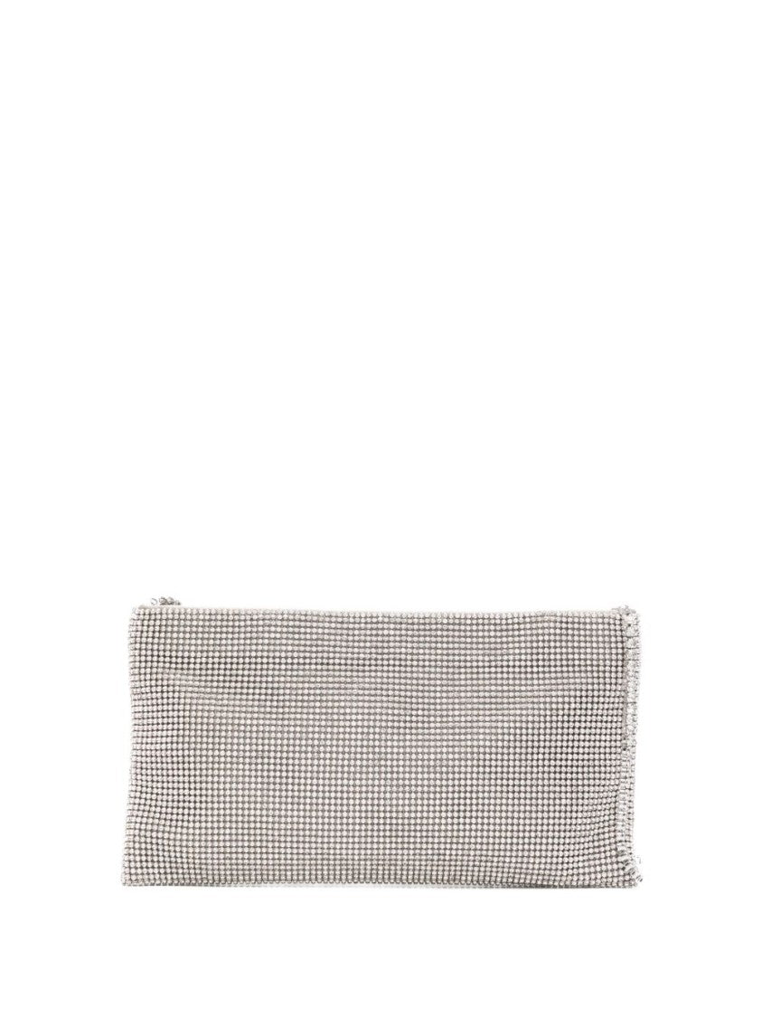 Benedetta Bruzziches Silver Metal Shoulder Bag