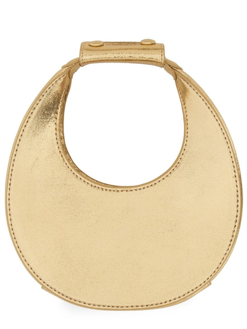 Staud Goodnight Moon Cow Leather Handbag