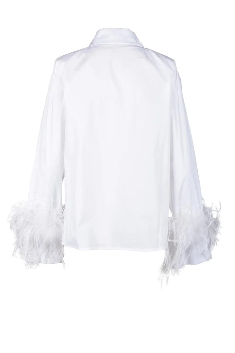 Giulia N White Cotton Shirt