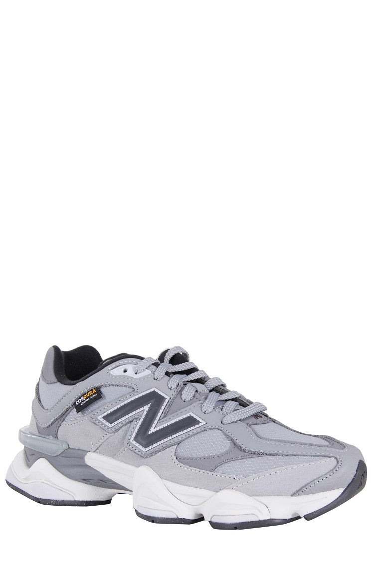 New Balance Slate Grey Suede And Mesh Sneakers