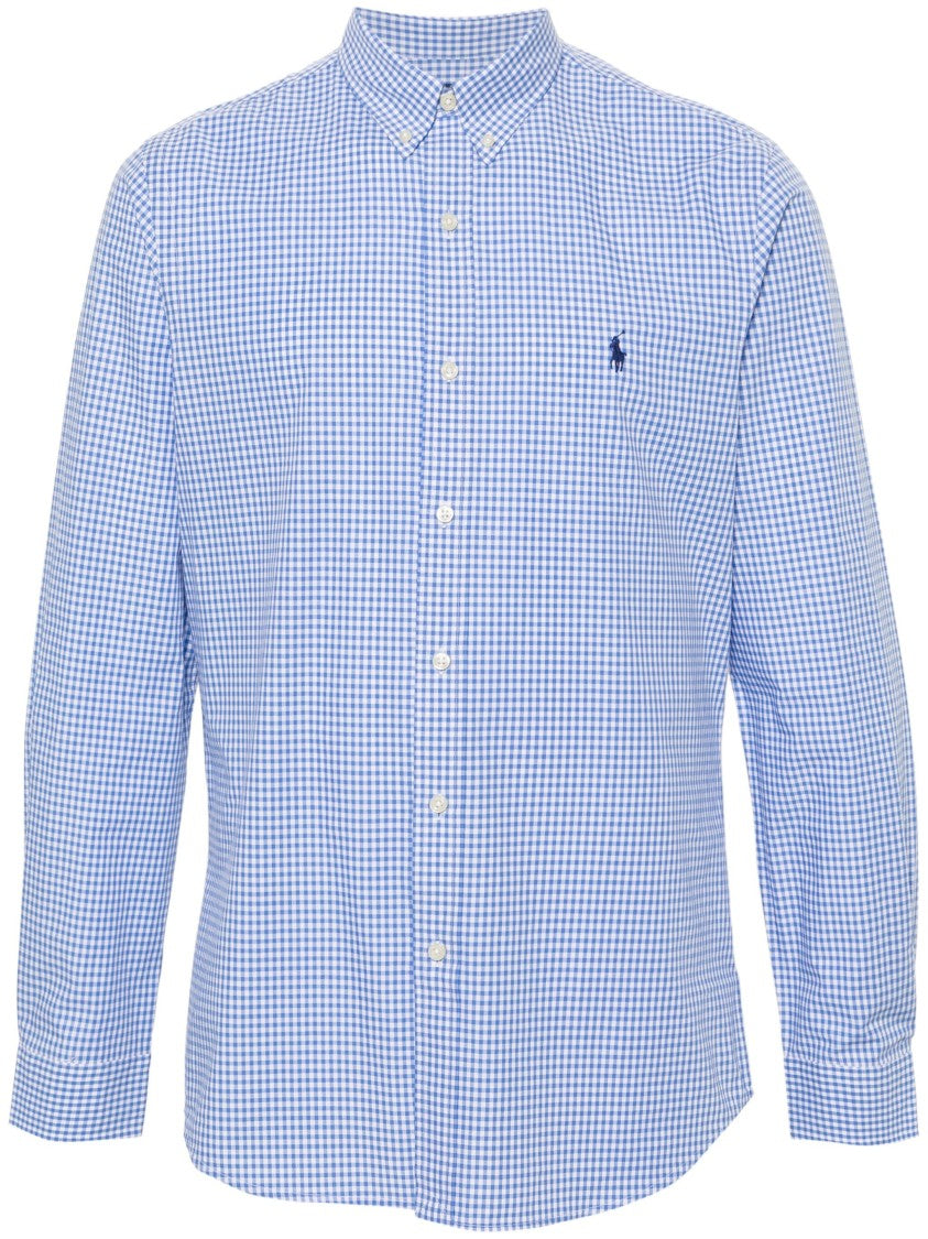Polo Ralph Lauren Long-Sleeve Button-Up Shirt With Checkered Pattern