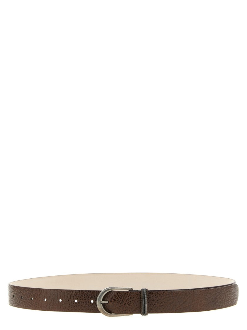Brunello Cucinelli 'Glossy' Jewel Belt