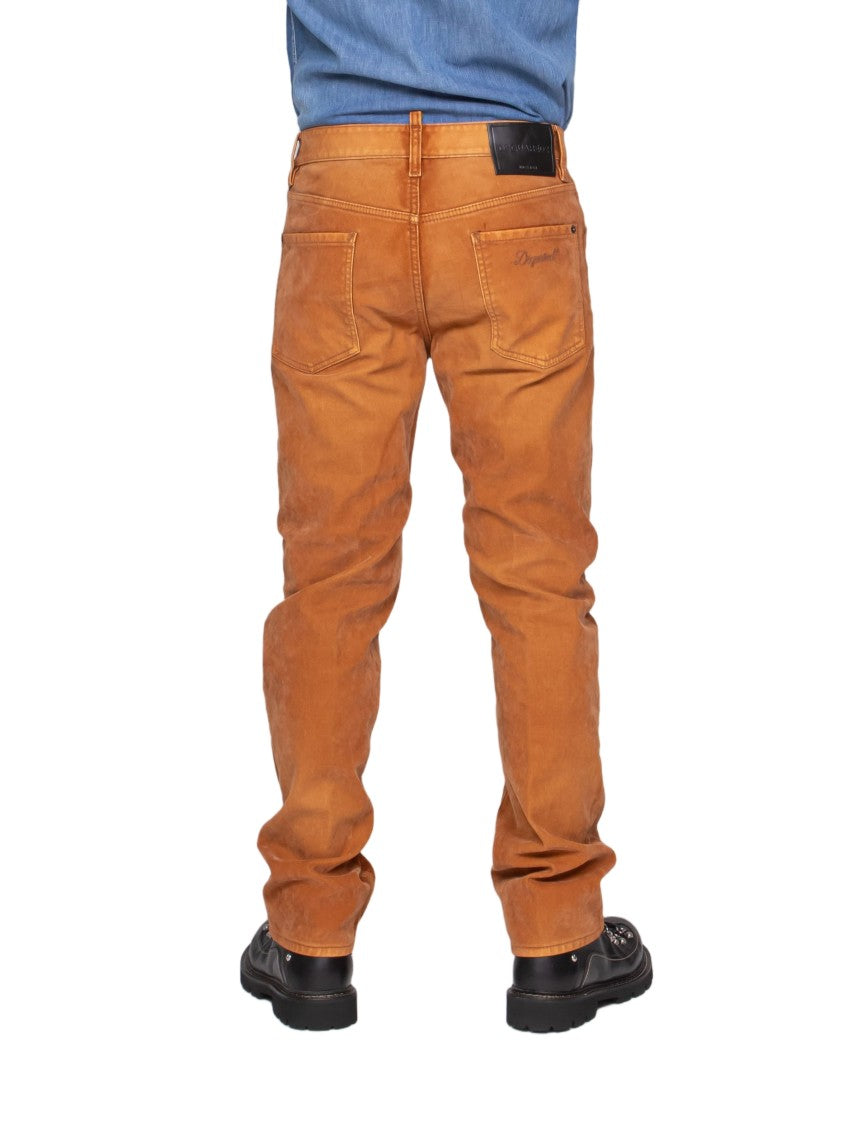 Dsquared2 Straight-Leg Casual Pants With Subtle Fading
