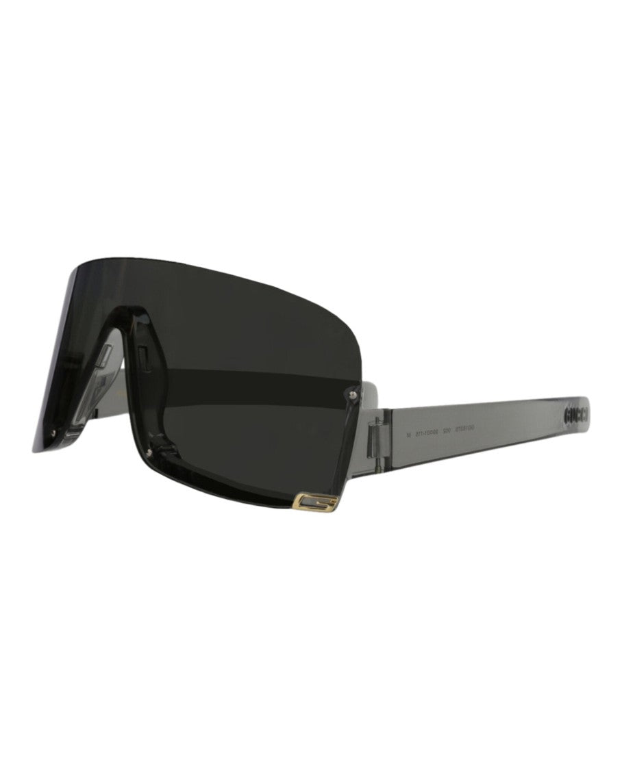 Gucci Shield-Frame Injection Sunglasses