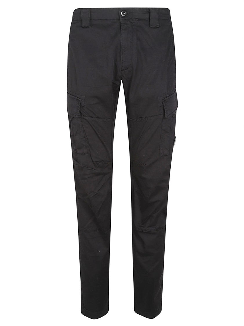 C.P. Company Straight-Leg Cargo Trousers With Subtle Stitching