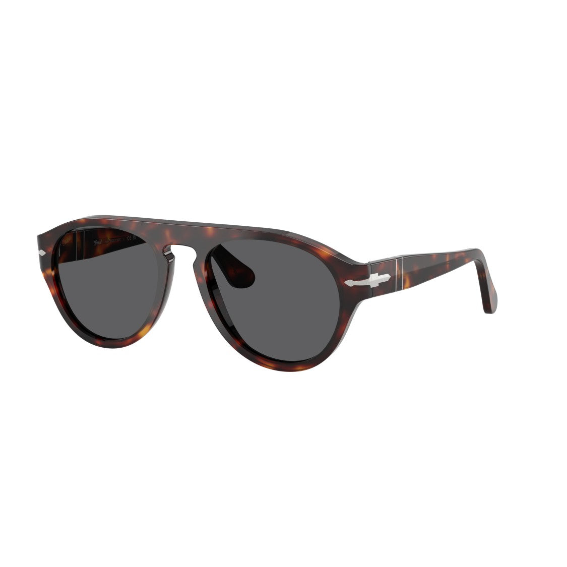 Persol 0Po3370s Aviator Sunglasses With Tortoiseshell Acetate Frame
