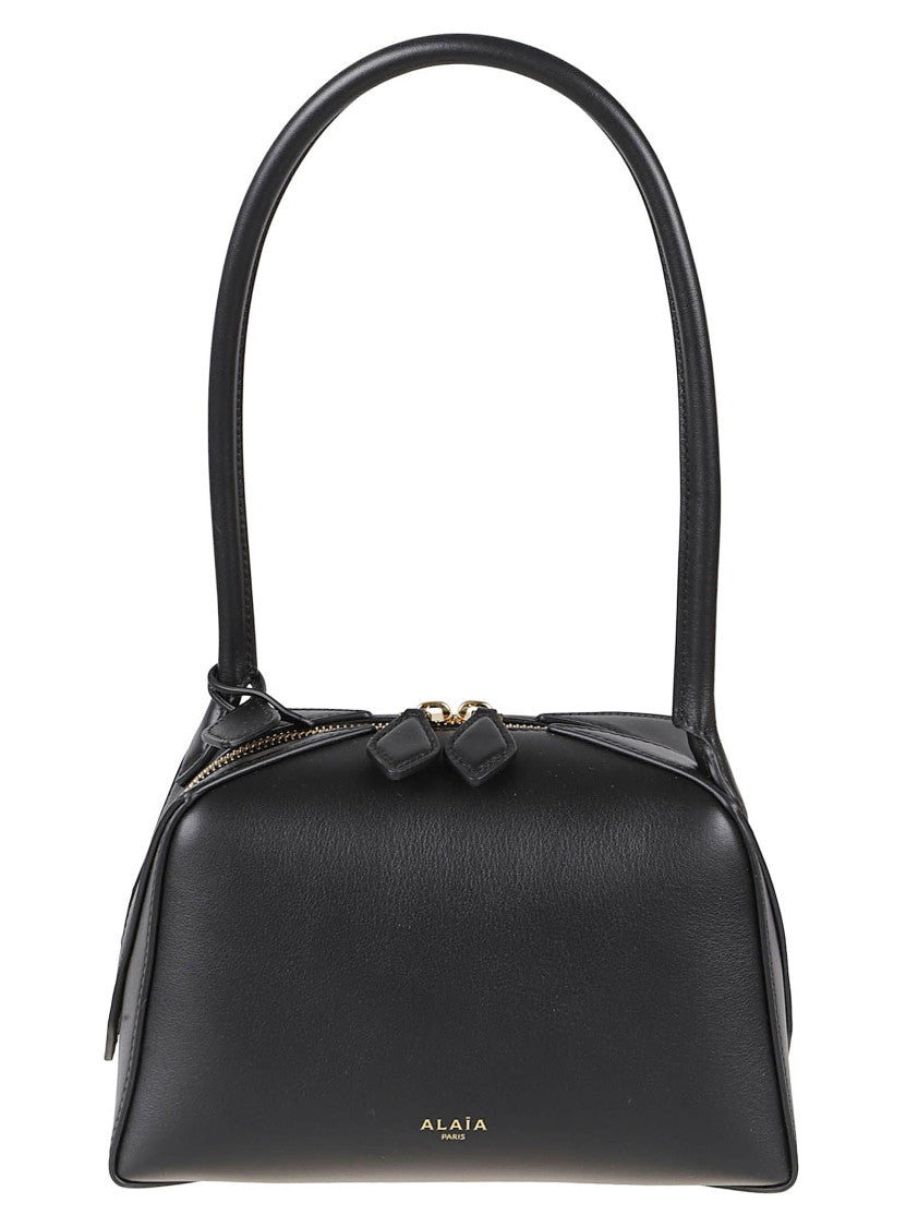 Alaïa Small Bowling Shoulder Bag With Tubular Handle