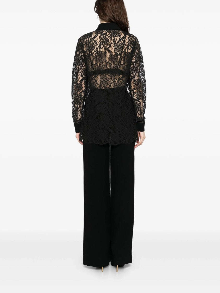 Saiid Kobeisy Lace Chemise With Pants