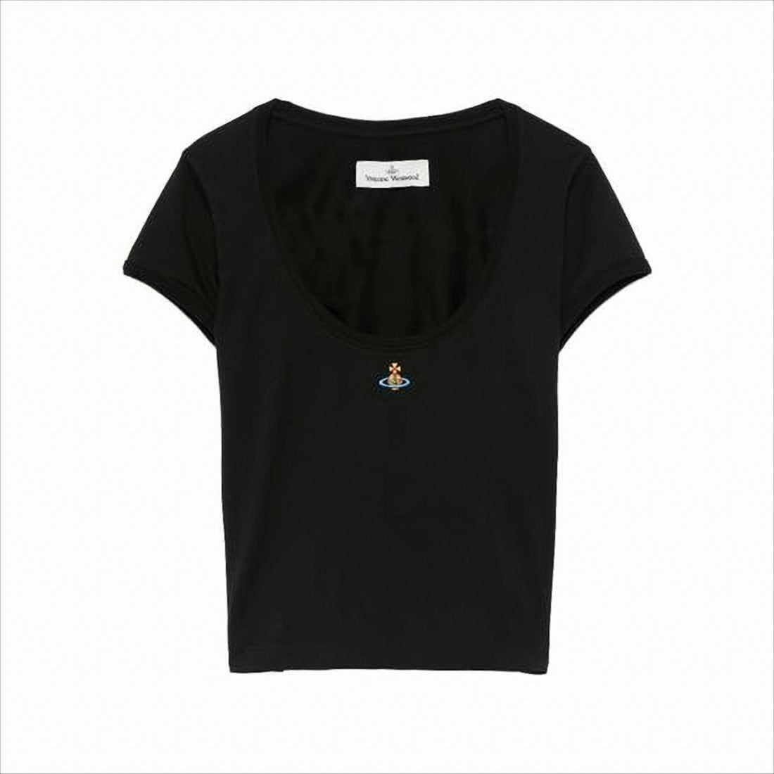 Vivienne Westwood Scoop Neck Fitted Short-Sleeve T-Shirt