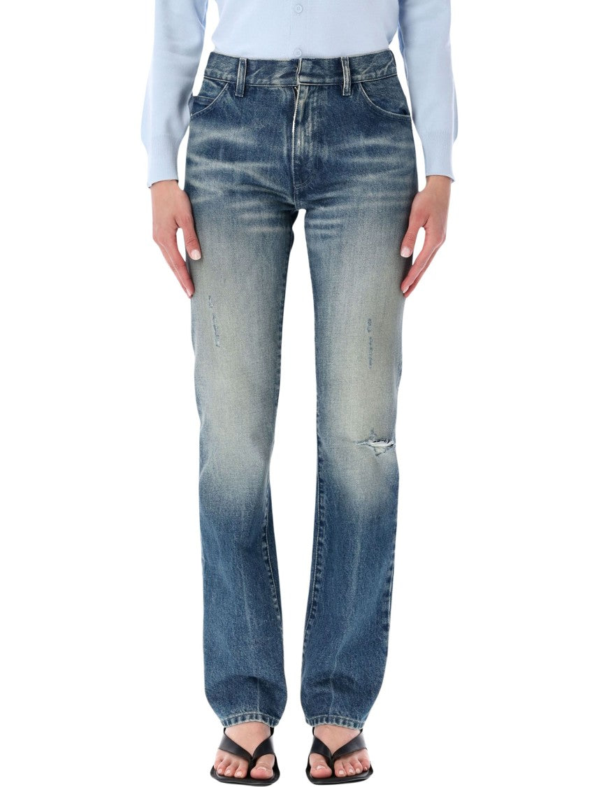 Mm6 By Maison Margiela Straight Denim Jeans