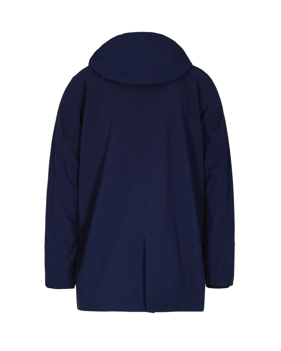 K-Way Duke Bonded Jacket In Blue Depth