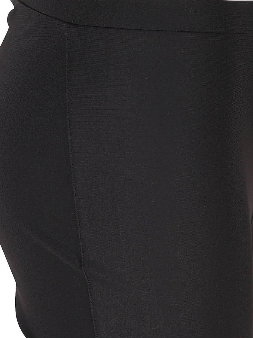 Iro High-Waisted Black Leggings With Stirrup Design