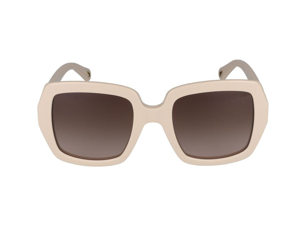Chloé Sunglasses Chloé Ch0301s 003 Ivory Ivory Brown 52/22/140