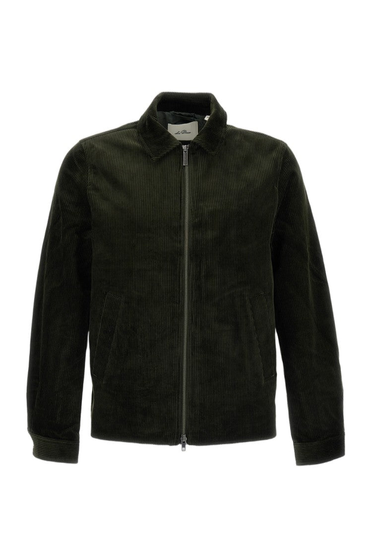 Les Deux Water-Repellent Wide-Wale Cotton Corduroy Coach Jacket