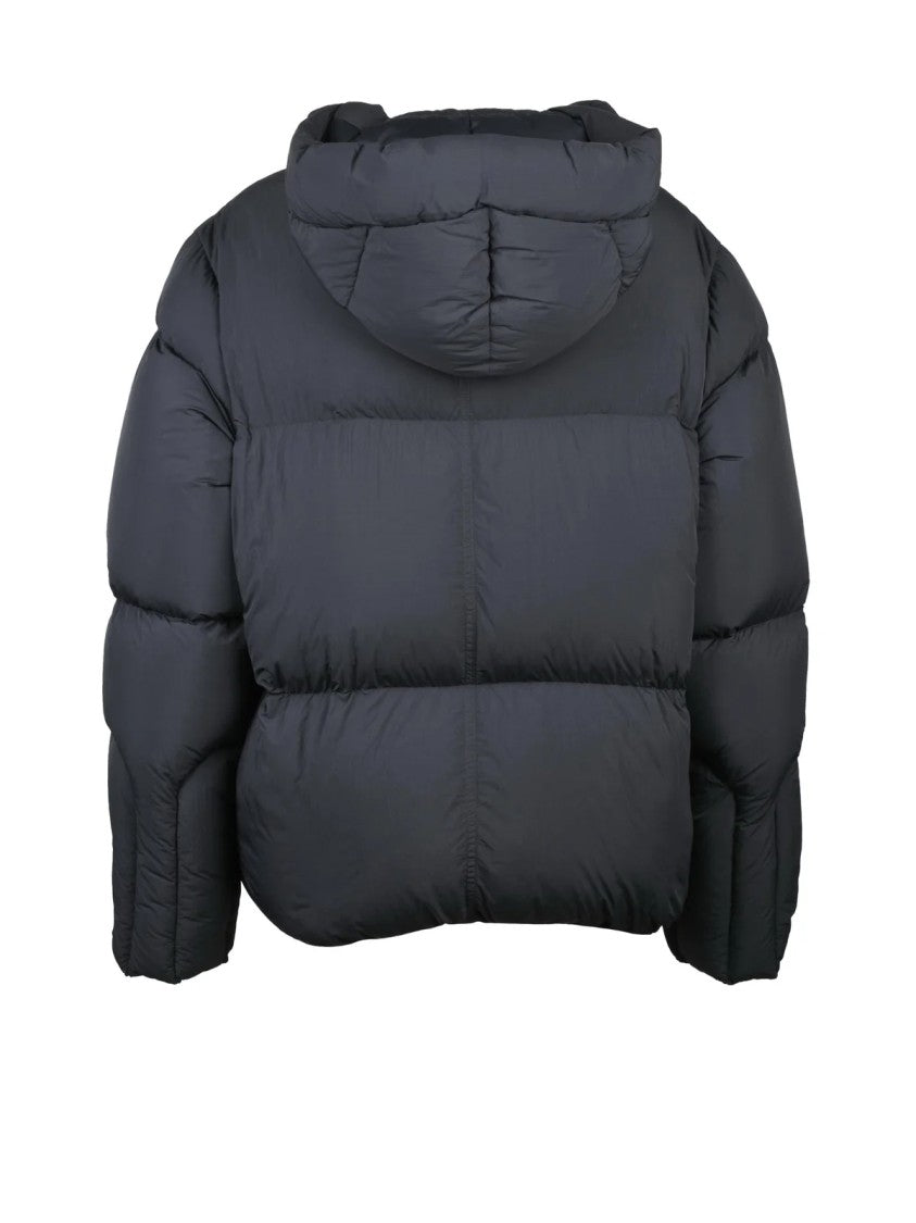 Bacon Black Polyamide Storm Down Jacket
