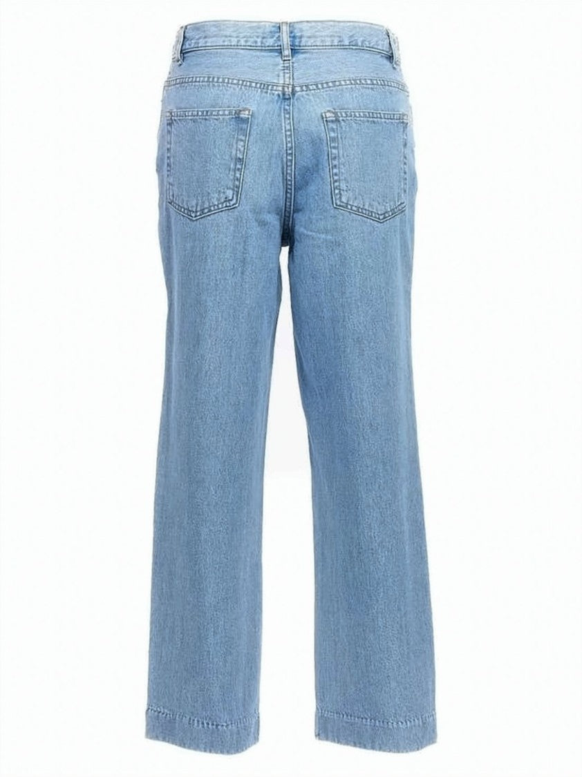 A.P.C. Straight-Leg Denim Pants With Traditional Five-Pocket Design