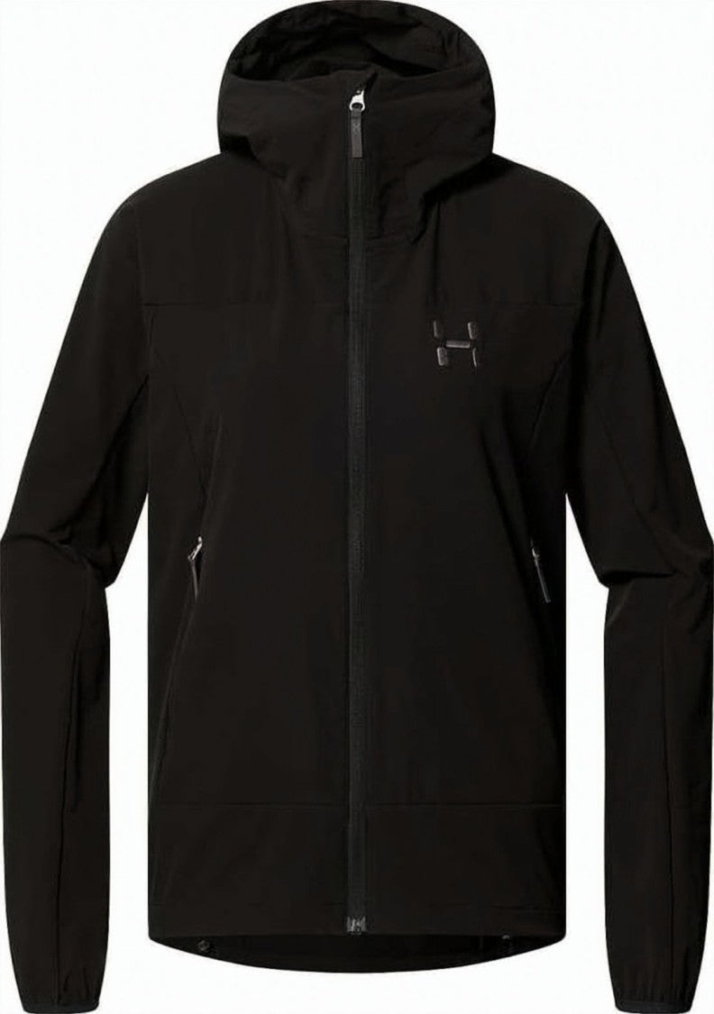 Haglöfs Clean-Design Jacket With Zipper Closure And Hood