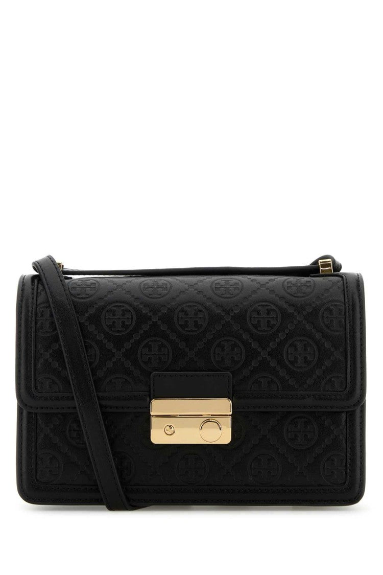 Tory Burch Black Leather Shoulder Bag