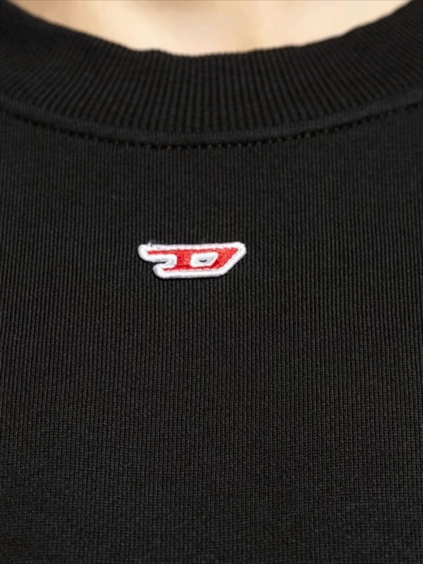 Diesel Relaxed Fit Black Sweatshirt