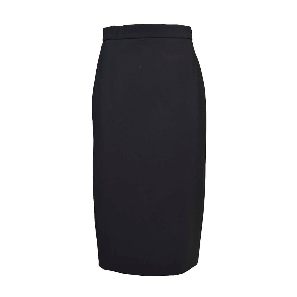 Max Mara Ljubljana Black Stretch Pencil Skirt