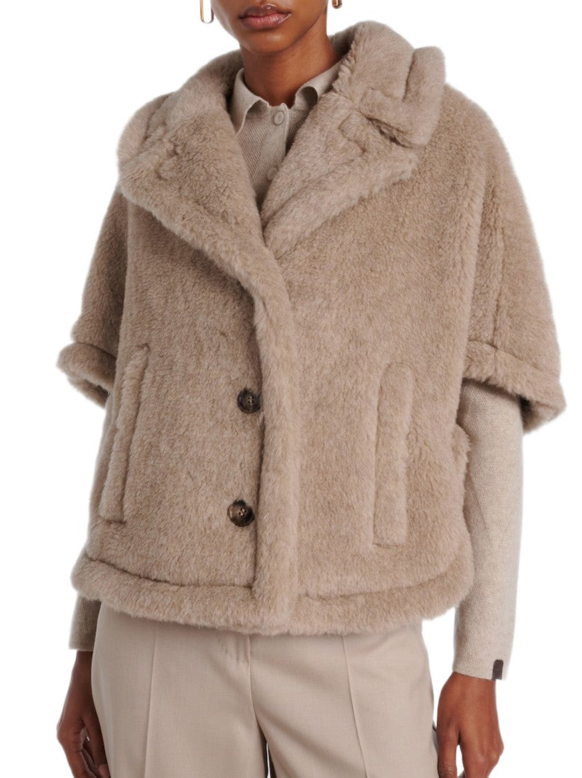 Max Mara Cropped Teddy Jacket