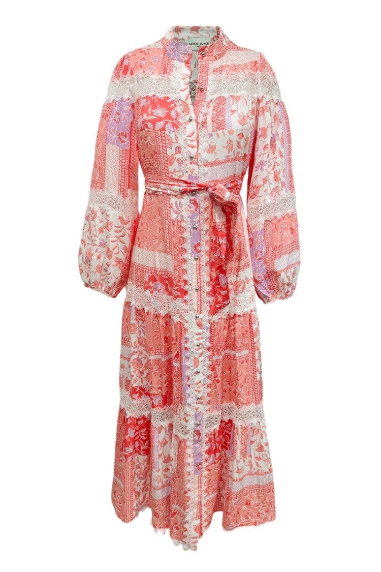 Miss June Gwen Long Dress