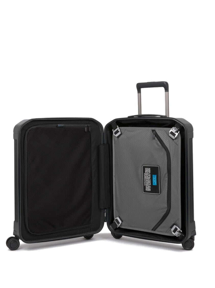 Piquadro Ultra Slim Four Wheel Hardside Cabin Trolley