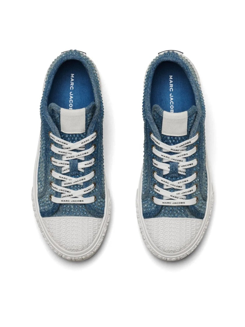 Marc Jacobs The Crystal Denim Sneakers
