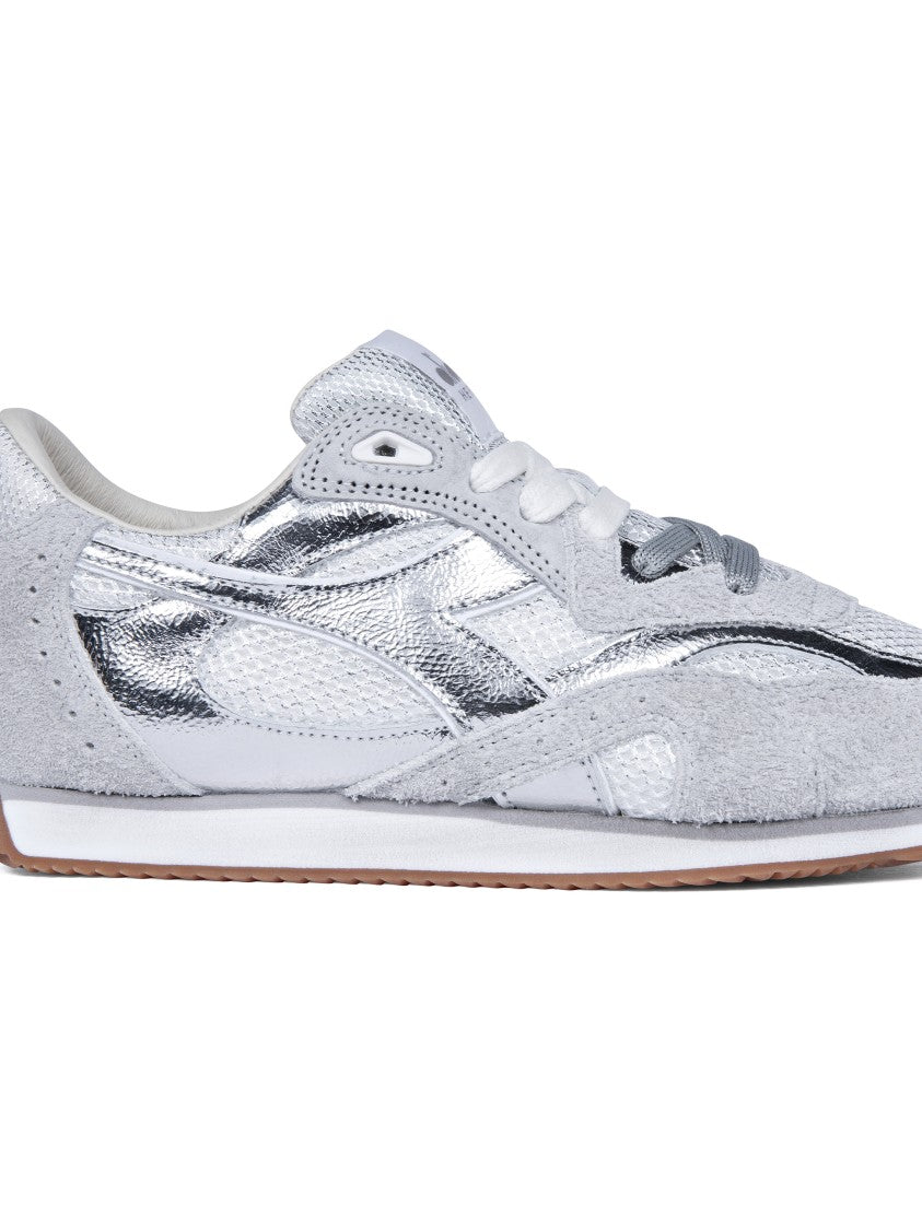 Diadora Equipe Revenge Iride Silver Suede Sneakers