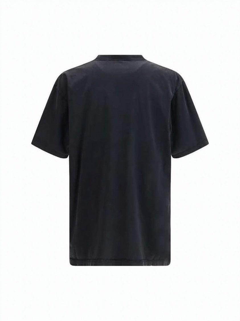 Balenciaga Relaxed Fit Short-Sleeved T-Shirt With Tonal Embroidery