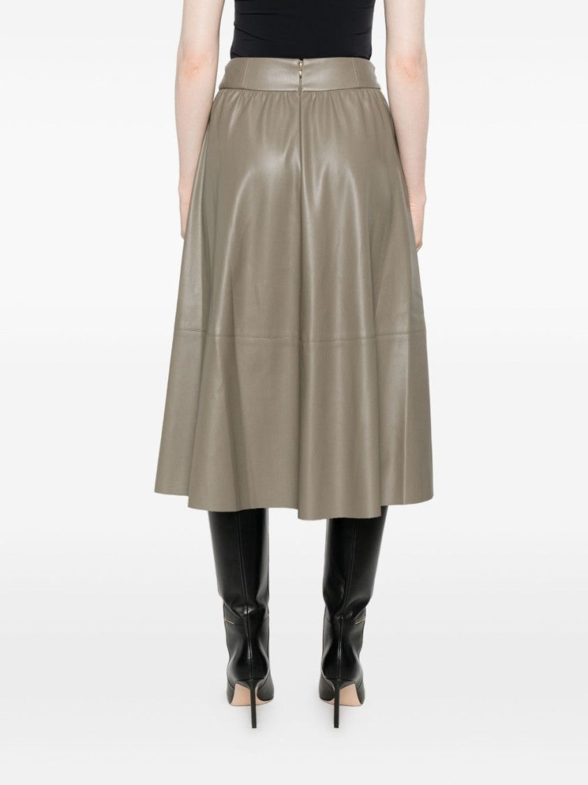 Liu Jo High-Waisted Skirt With Gathered Detailing